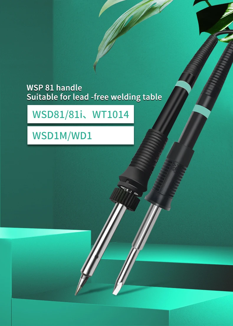 High quality WSP80 WSP121 WSP151 soldering pen heating core compatible weller WSD81   soldering table handle heating core sleeve