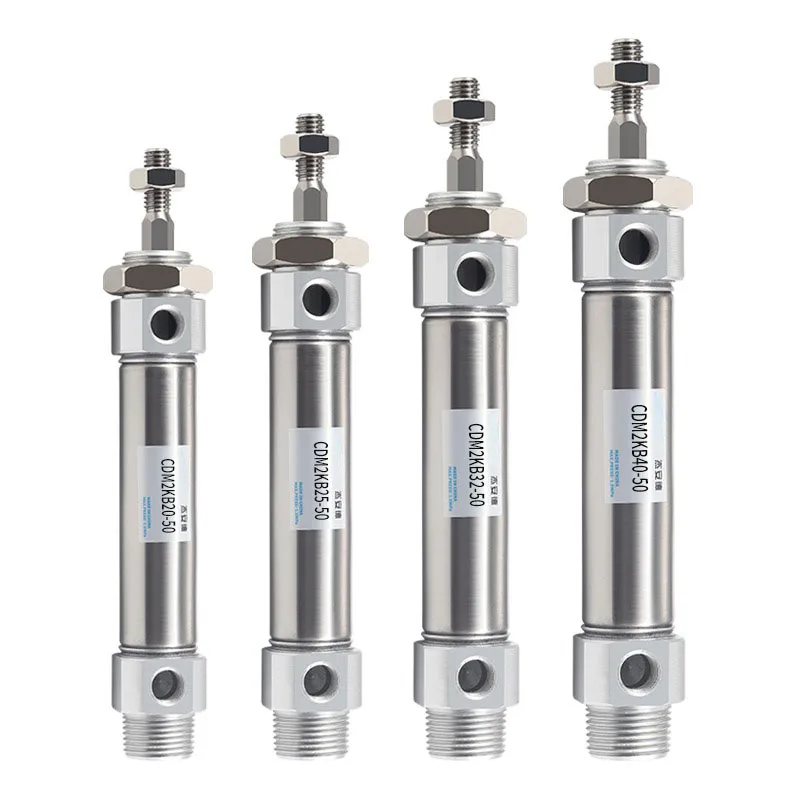اسطوانة هوائية CDM2KB اسطوانة صغيرة سداسية مضادة للدوران 20-40*50-300 مللي متر مادة من الستانلس ستيل ليس من السهل الصدأ #5