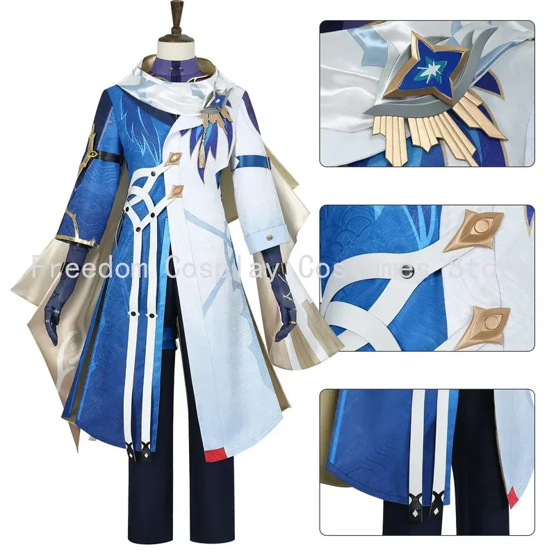 

New Order Style Sunday Cosplay Game Honkai Star Rail Mr. Sunday Cosplay Costume wig Anime Carnival Comic Con Animation Prop