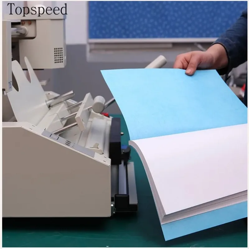 Perfect Binding Machine Hot Melt Glue Book Binder with Paper Creasing Function