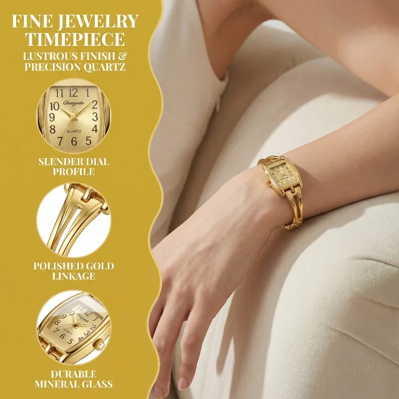 Luxury Women's Watches Fashion - Vintage Watch Crystal 评论和价格