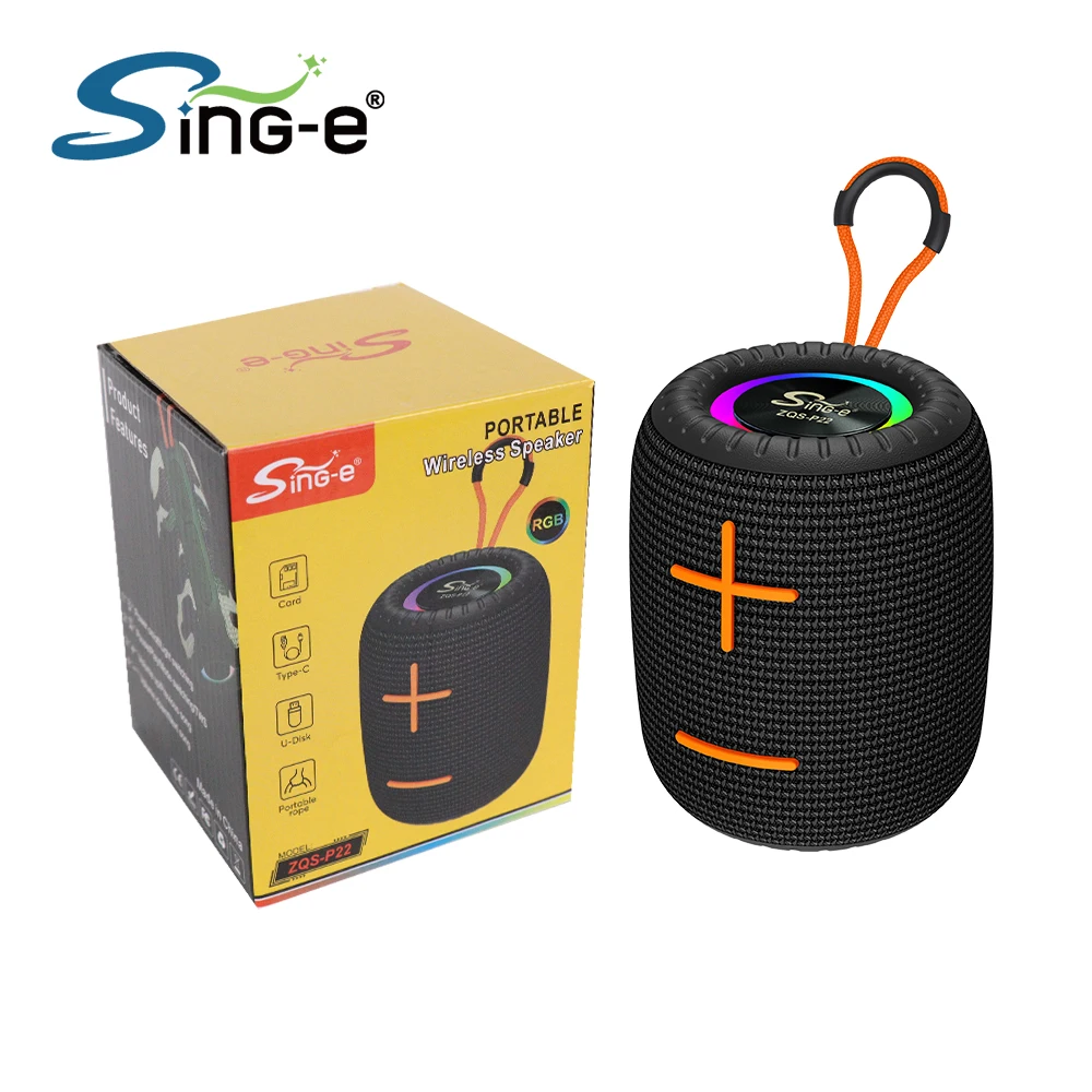 

ZQS P22 Portable Headphones Bluetooth Speakers Powerful Earphone Smart Wireless Speakers Bluetooth High Power Full Professional