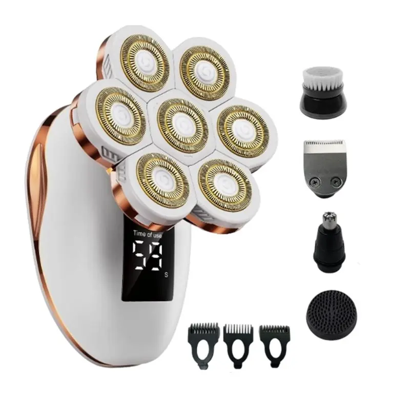 

AC39-Wet/Dry Bikini Trimmer, 7D For Women Electric Shaver, Rechargeable Electric Razors For Women Facial Hair Removal