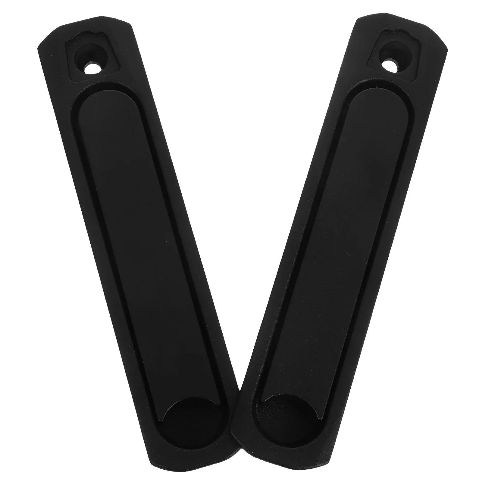 2Pcs Invisible Sliding Window Handle Zinc Alloy Screen Door Replacement Smooth Operation Safe Hidden Design Convenient