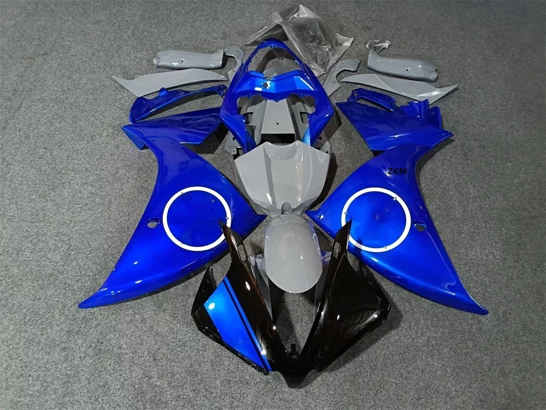 

Motorcycle Fairings Kit Fit For Yzf R1 2012 2013 2014 Bodywork Set High Quality ABS Injection New Silver gray Blue