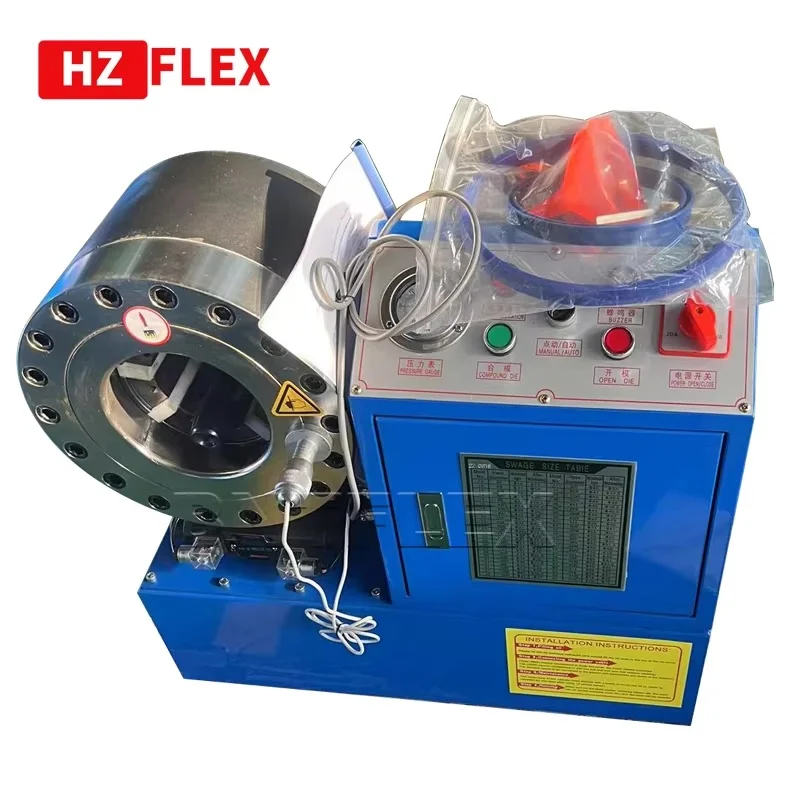 

208V Canada use BNT68 China Supplier 6-51mm rubber hydraulic hose crimper machine