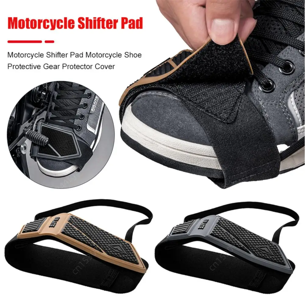 

Motorcycle Shoe Protective Gear Shift Pad Riding Shoe Boot Protector Cover Anti-scratch Motor Shifter Shoe Protector Accessories