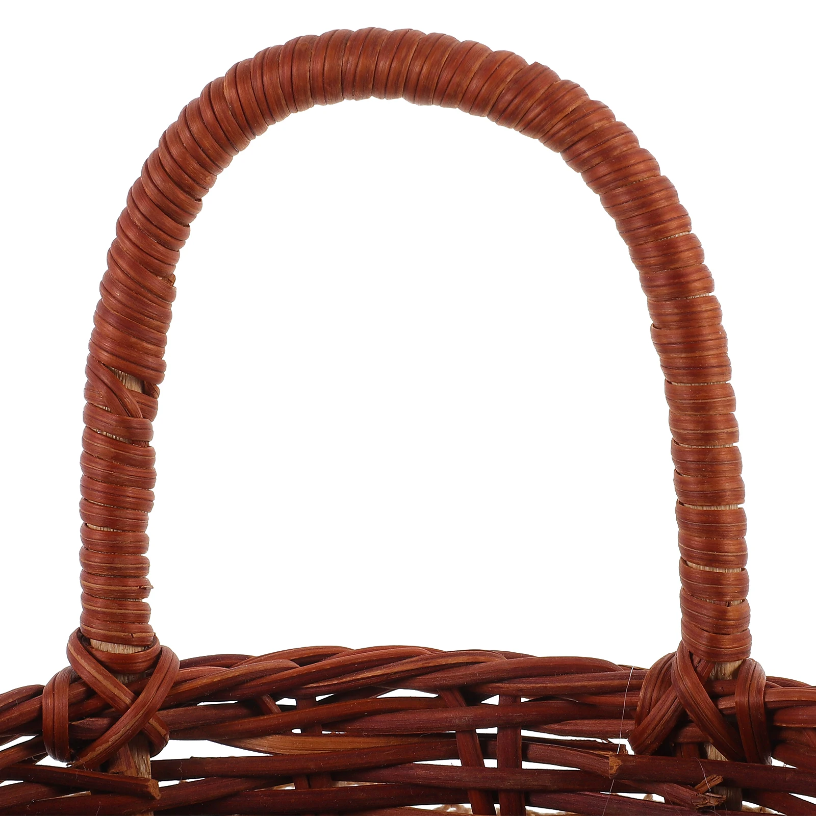 

Woven Baskets Wall Hanging Kitchen Storage Holder Rustic Wall Baskets Fruit Home Storage Basket Vegetable Basket