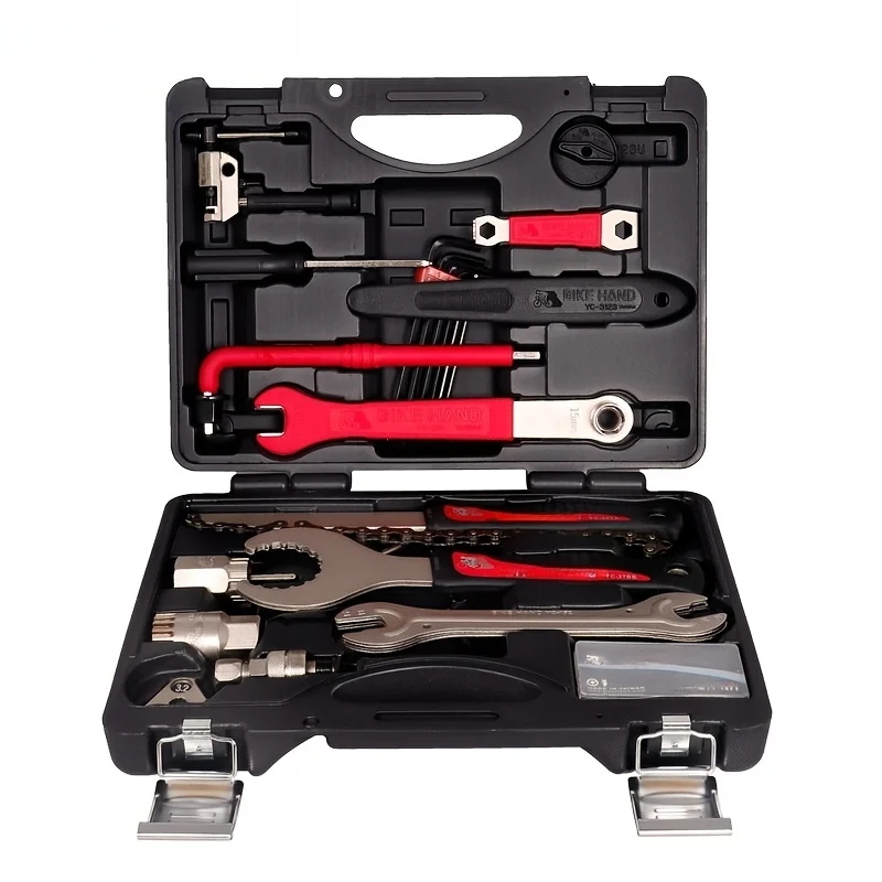 

Bicycle Repair Tool Kit, Multifunctional Bike Shop Maintenance Assembly And Disassembly Set