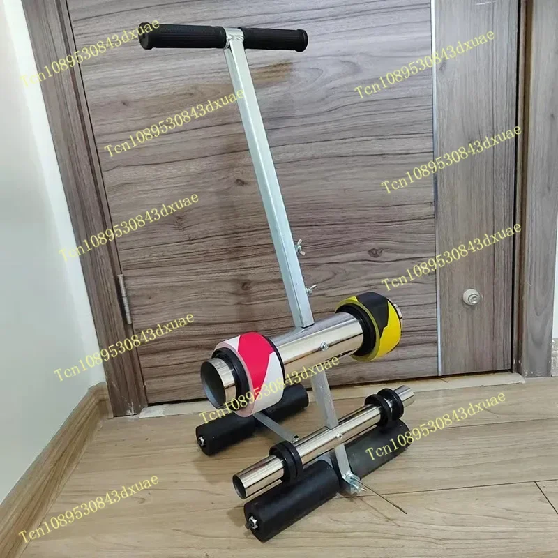 Basketball Court Badminton Court Tape Marking Machine Parking Space Marking Color Separator Masking Tape Pasting Machine