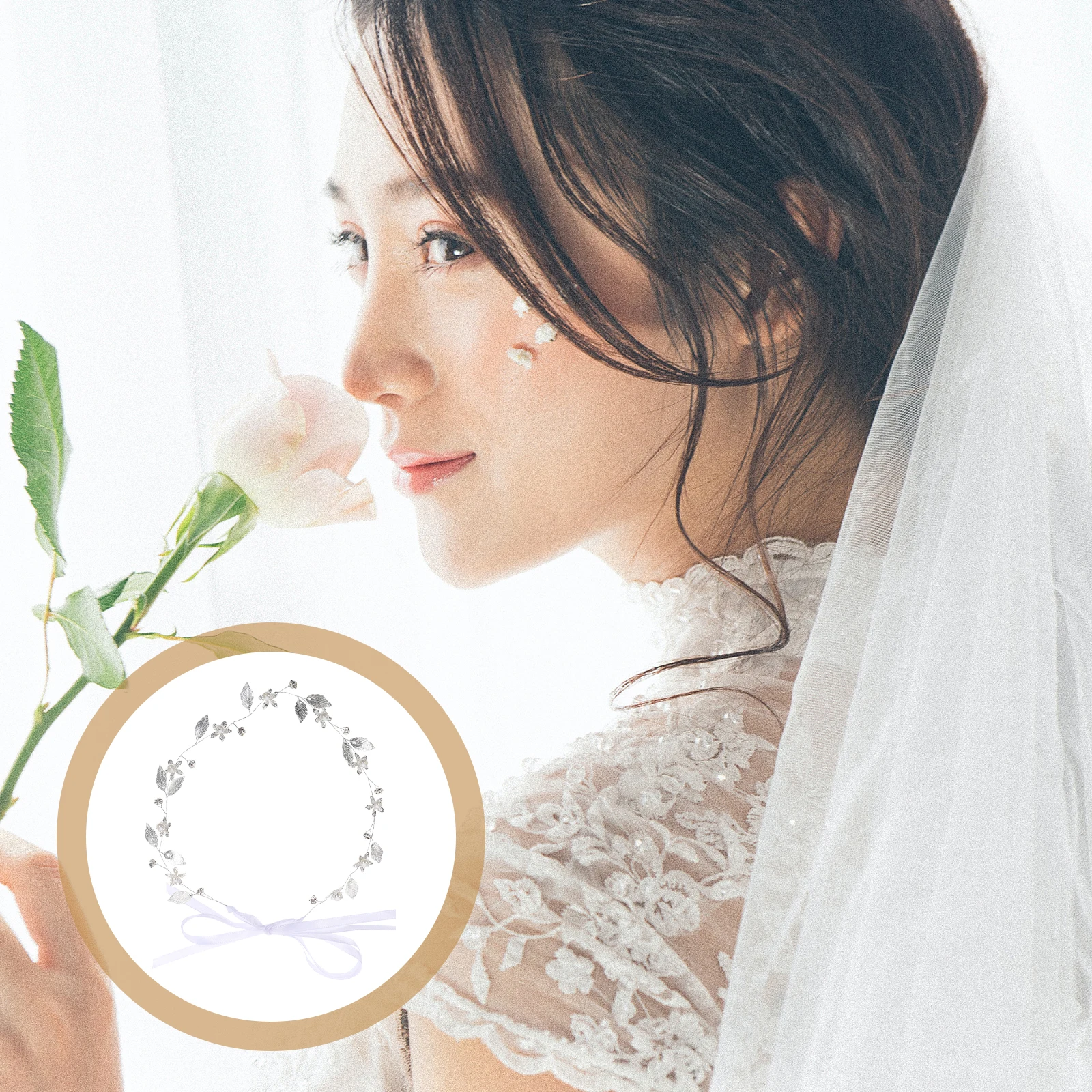 

Leaf Hair Vine Bridal Headpiece Wedding Hair Pieces Comfortable Women Accessories Elegant Hairstyles Special Day