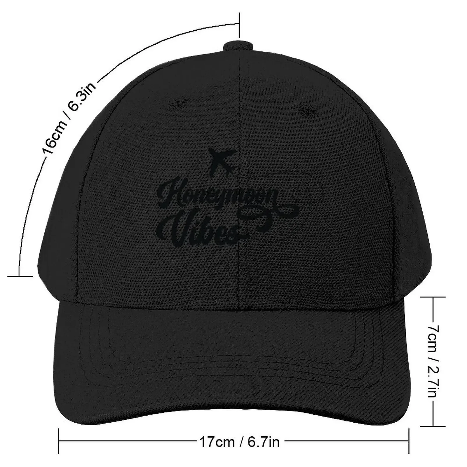 Honeymoon Vibes Baseball Cap Wild Ball Hat Ball Cap Man Women's