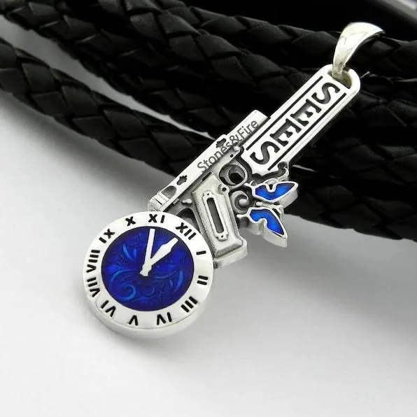 Persona Record P3 Yukiji Time Geek Pendant Necklace Personality Trend Games The Same Gift