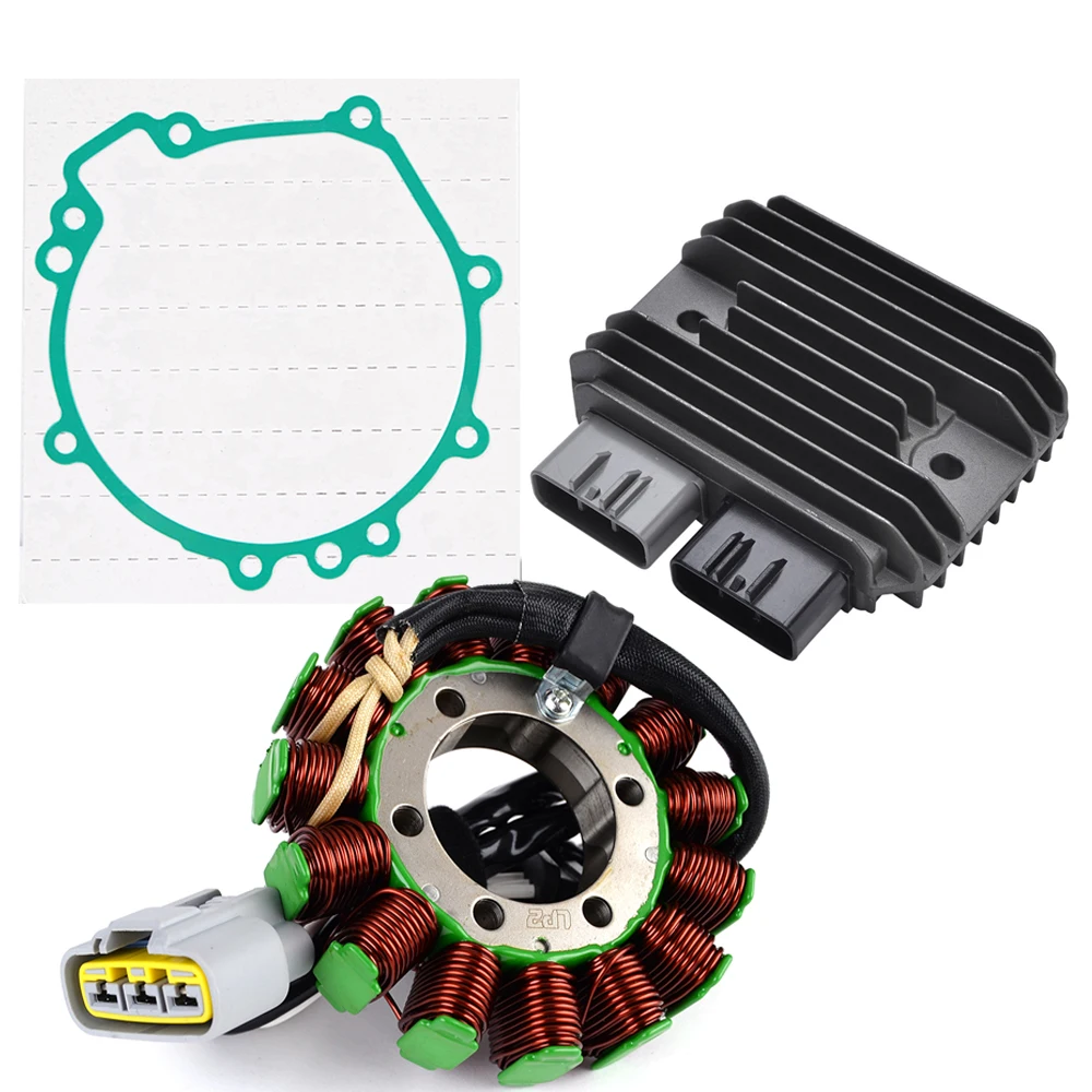 

ZX 10R 1000 Motorcycle Stator Coil Regulator Rectifier For Kawasaki ZX1000 Ninja ZX10R ZX-10R 2008 2009 2010 With Gasket