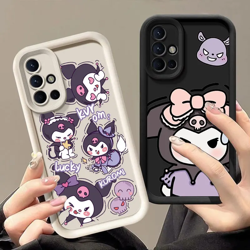 Sanrio Kuromi Baku Phone Case For Samsung Note 20 Ultra A03 Core A04 A05 S A01 A06 A20 A30 A50 M12 M13 M15 M34 5G M51