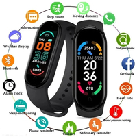 M6 Smart Watch Men Women Fitness Sports Smart Band Fitpro Version Bluetooth Music Heart Rate Take Pictures Smartwatch for Xiaomi
