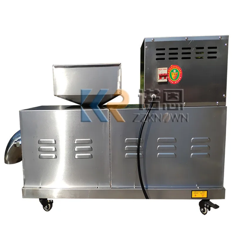 Automatic Commercial Screw Peanut Walnut Oil Press Extractor Machine Multifunctional Household Sesame Oil Pressing Equipment