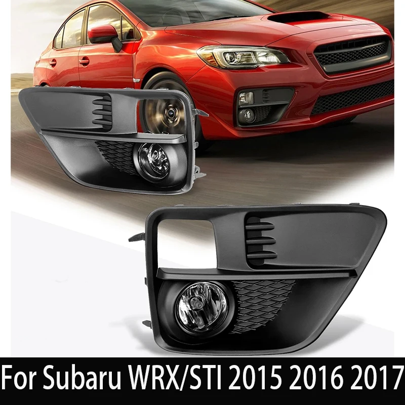 

1 комплект автомобиля передние светодиодные DRL противотуманные фары противотуманные фары для Subaru WRX/STI 2015 2016 2017