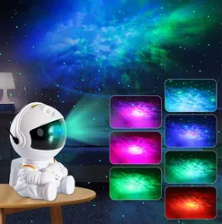 Galaxy Astronaut Star Projector LED Night Light Starry Sky Galaxy Light Projector Table Lamp For Bedroom Home Decor kids Gifts