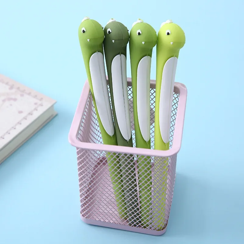36PCS Creative Animal Cartoon Dinosaur Gel Pen Student Stationery Sign Pen Wholesale Kawaii School Supplies