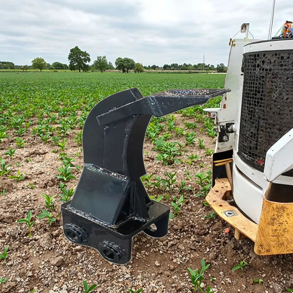 ممزق متين ذو أسنان واحدة لجرار الحفارة ومرفقات الخدش الأساسية ذات الجذر العميق لآلات بناء المحركات