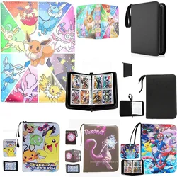 400PCS Card Album Binder Photocard PU Zipper Photo Album Carte Holder Toys Collection Folder Letters Pokemones Cards' Hobby