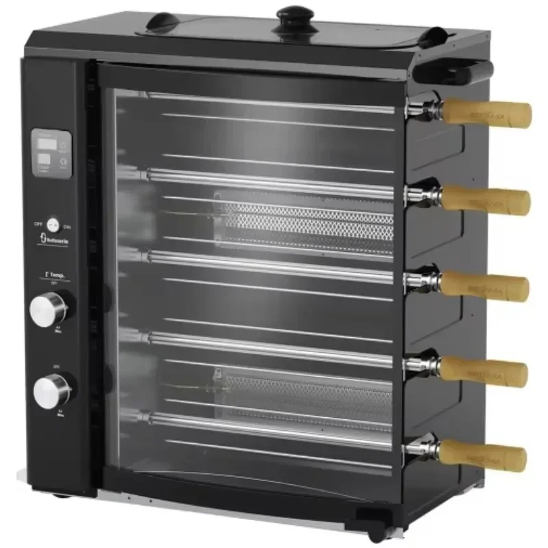 Multifunctional 58L Outdoor Camping Electric Digital Rotating Barbecue Shop Gas Oven