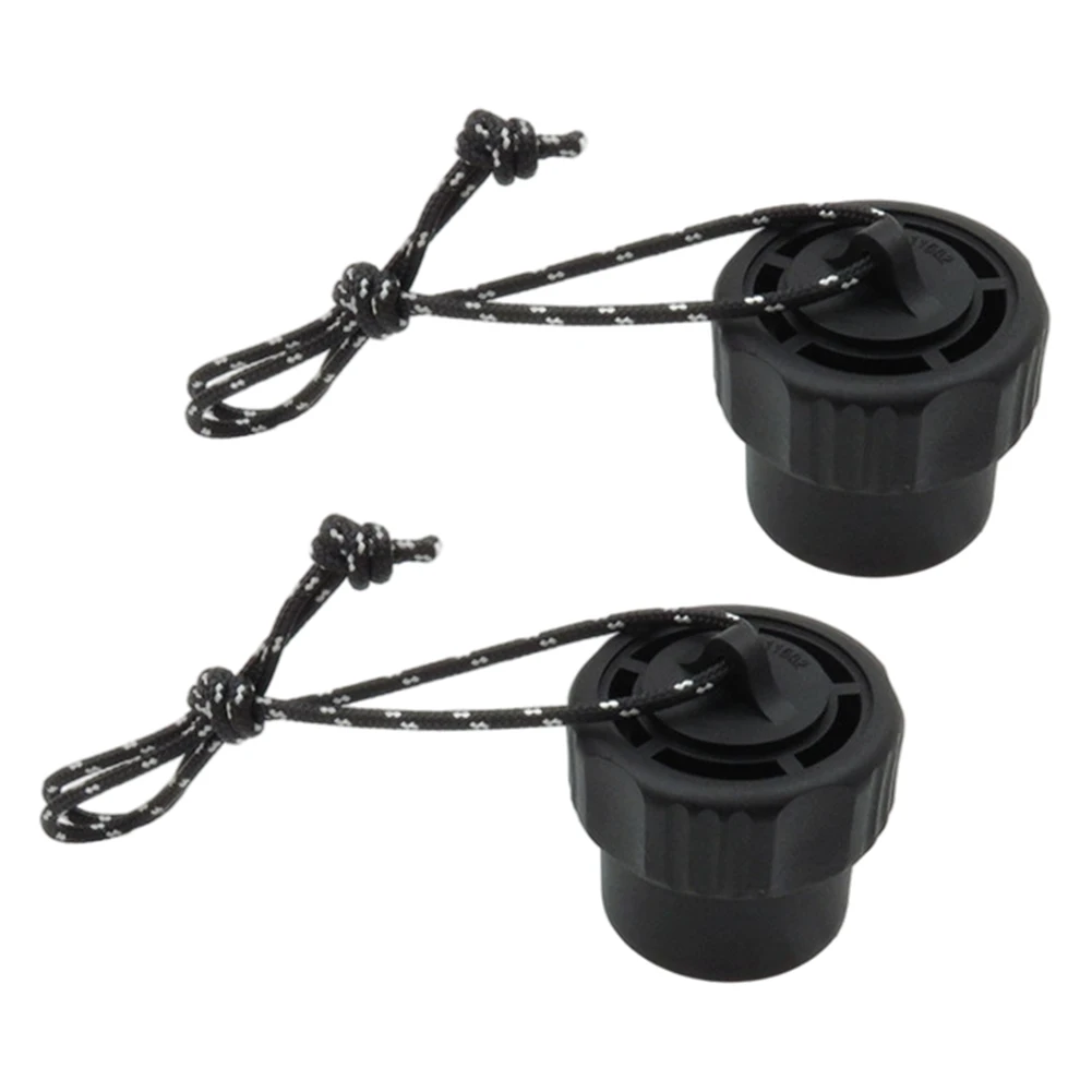 2Pcs Scuba Diving Dust Cap for Din Connector with Reflective Rope Protects Diving Tank Valve from Dust and Water