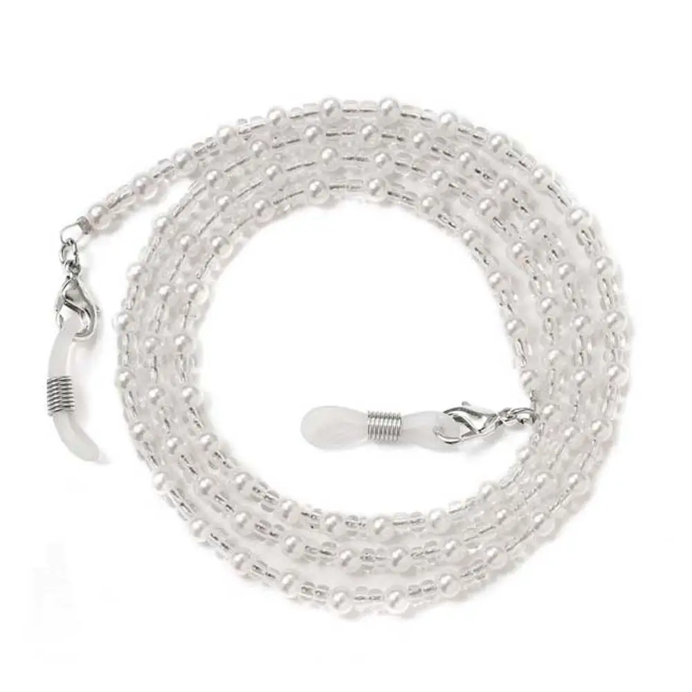 Women Mask Lanyard Sunglasses Chains Eeyglasses Rope Crystal Beads Glasses Chain Mask Chains Glasses Chains Spectacle Cord