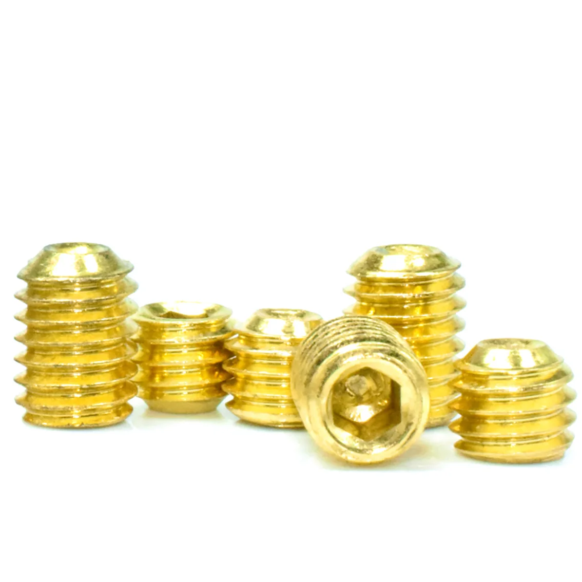 

Grade 12.9 Grub Screws Cup Point Allen Hexagon Hex Socket Set Screw M3 M4 M5 High Tensile Gold Titanium Plated Bolts