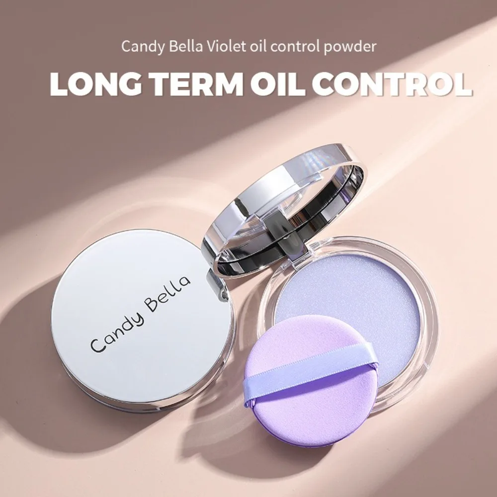 Candy Bella Violet Cream To Powder Long Lasting Matte Contouring Powder Oil-control Full Coverage Setting Powder Jelly