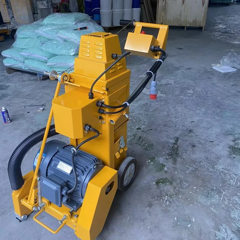 High Quality Vacuum Type Epoxy Floor Cutting Machine Dust-Concrete Paving Cutter
