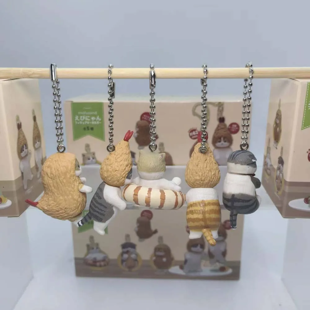 Mofusand Fried Shrimp Cat Blind Box Gift Cute Toys Pendant Girl's Gift Birthday Present Collectable Figurines Garage Kit - Image 2
