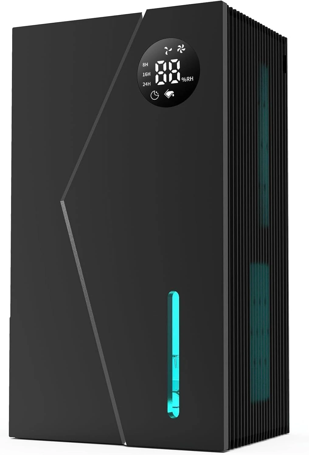 

Dehumidifiers for Home(1000sq.ft), 98 OZ Water Tank, Dehumidifier Washable Air Filter, Dehumidifiers, Auto Shut Off, Timer Setting (black)