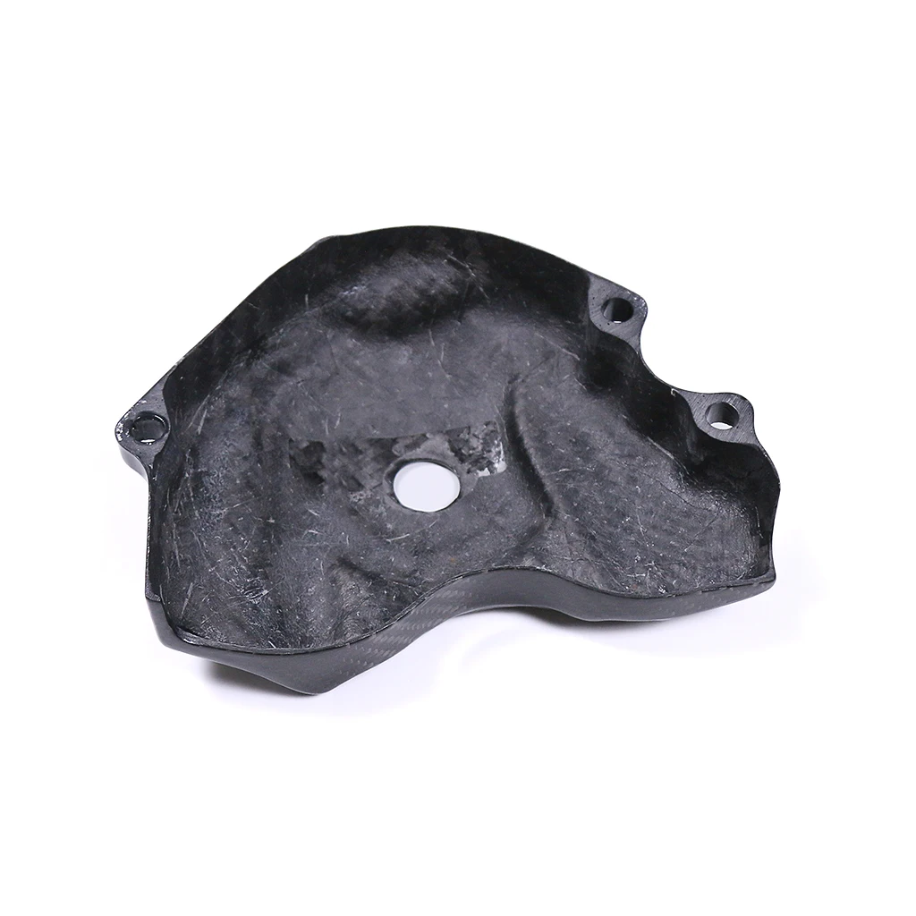 Motorcycle Body Fairing Kits Front Sprocket Cover Protective Cover 3K Pure Dry Carbon Fiber For BMW S1000RR 2015-2018 S1000R