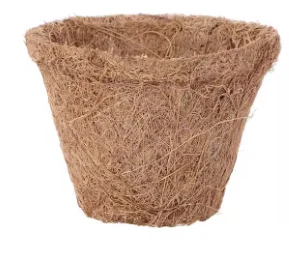 

12pcs Coconut Coir Flower Pots Natural Fiber Planters For Succulents Indoor Outdoor Garden Lightweight Moisture Retentive