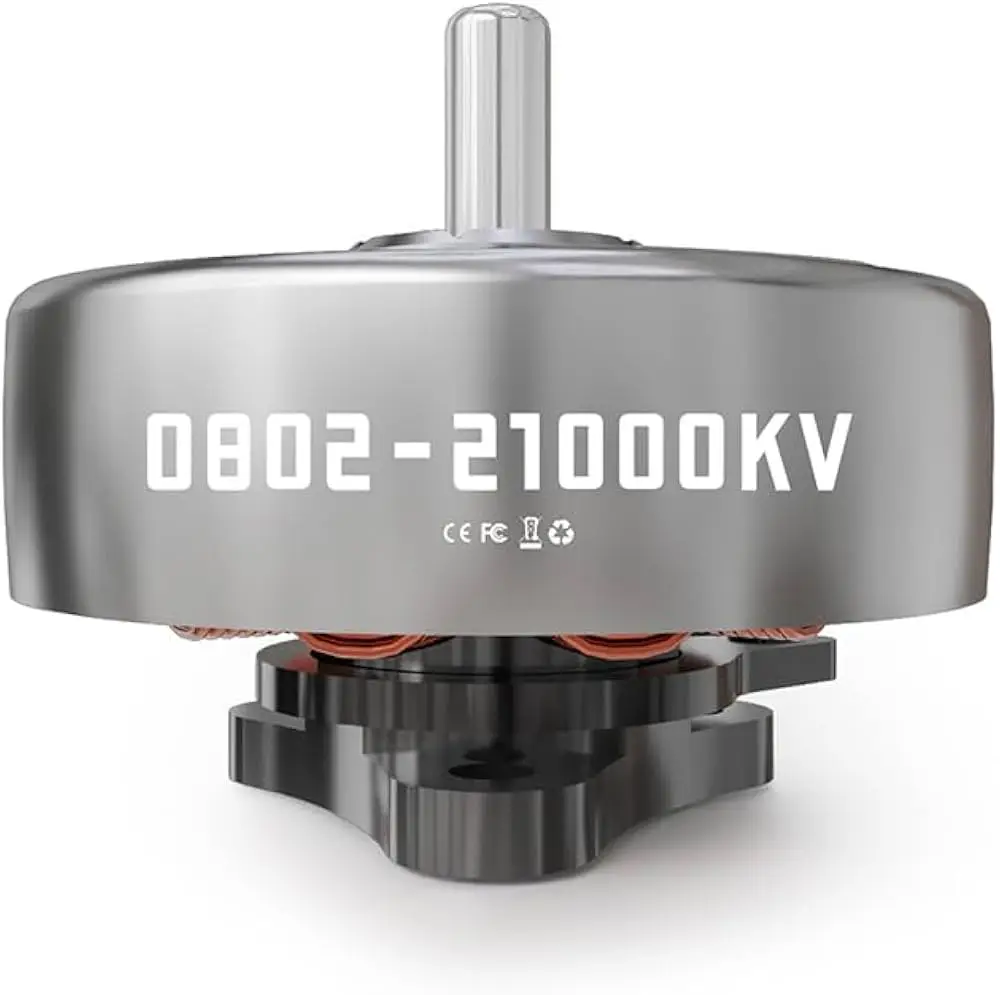 HGLRC SPECTER 0802 Brushless Motor 21000KV 1S LIPO for FPV Freestyle Tinywhoop Drone High-Speed Racing Quadcopter DIY Components