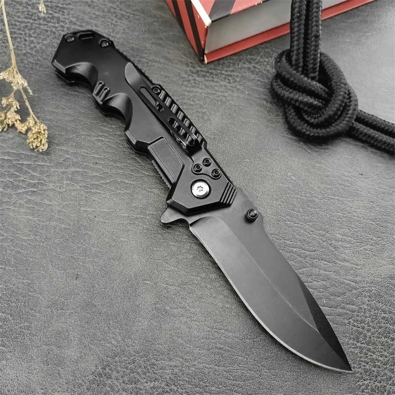 Multi functional camping CG217 mink folding tactical 5Cr13Mov blade self-defense survival aluminum handle EDC folding knife