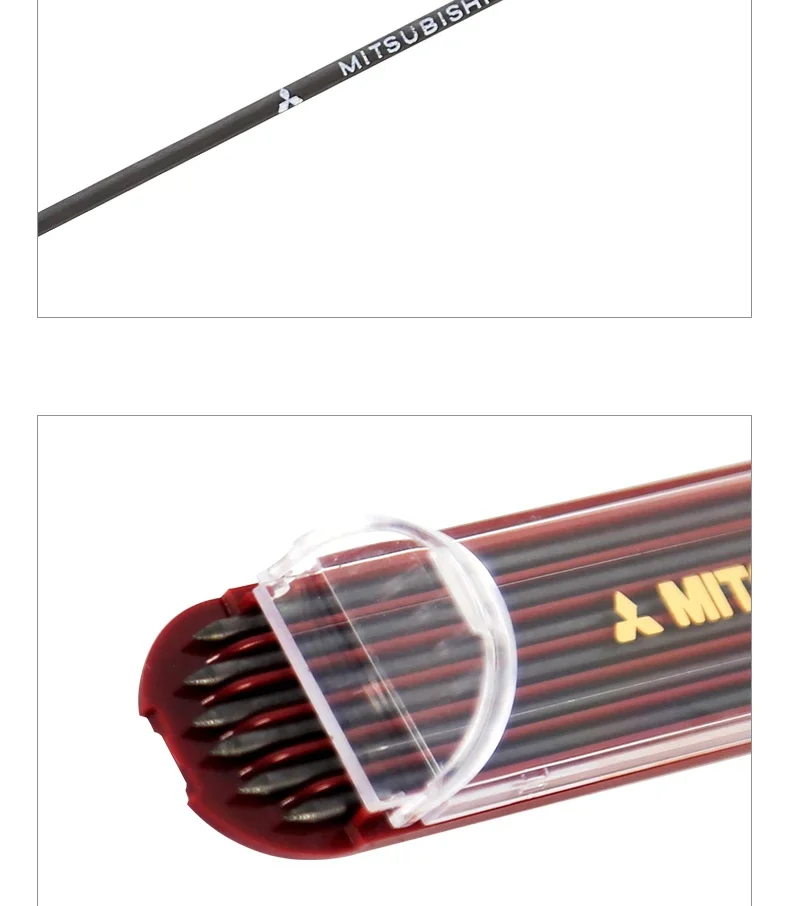 Japan UNI Engineering Druckbleistiftminen 2,0 mm, universeller Anspitzer DPS-600, für Zeichnen, Entwerfen und Design – Detail 9