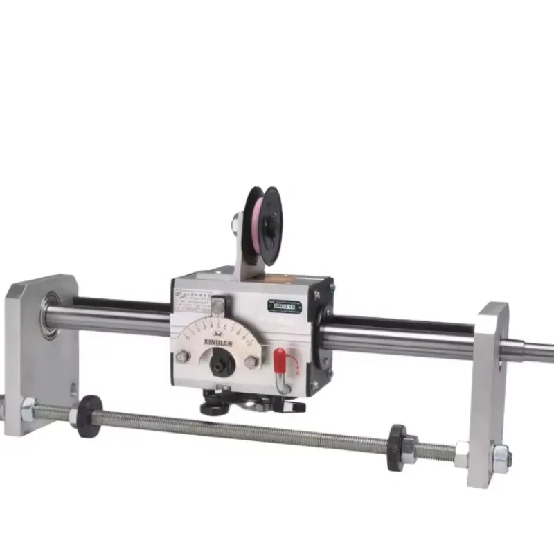 Traverse Rod Rolling Ring Drives From Wrapping Machine Tools GP15C Traverse Roll Guide Wheel Cable Coil Winding Machine