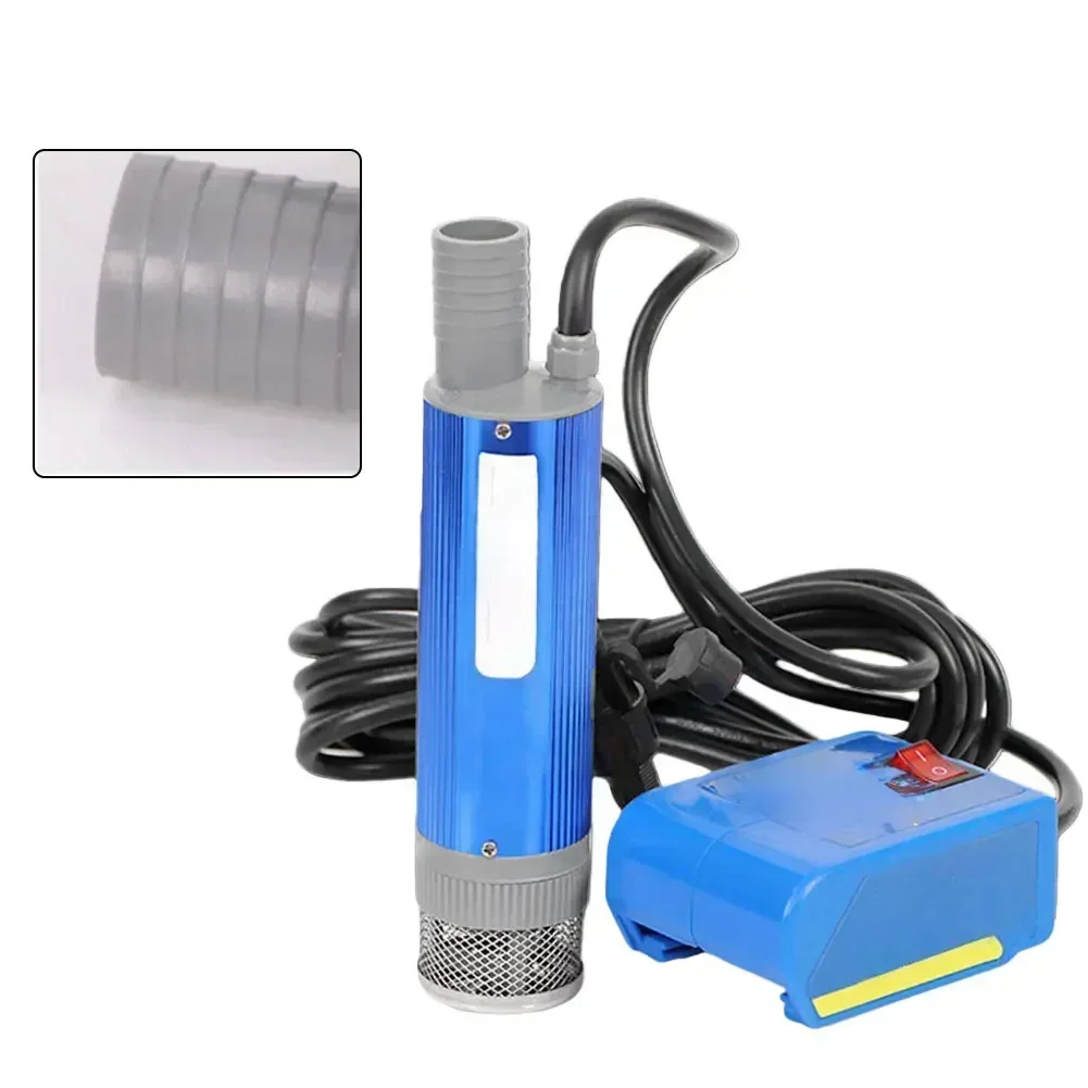 

Lithium Battery Powered Oil And Water Transfer Pump 38mm Cordless Diesel Fuel Pump Fit For Dayi 18V Battery