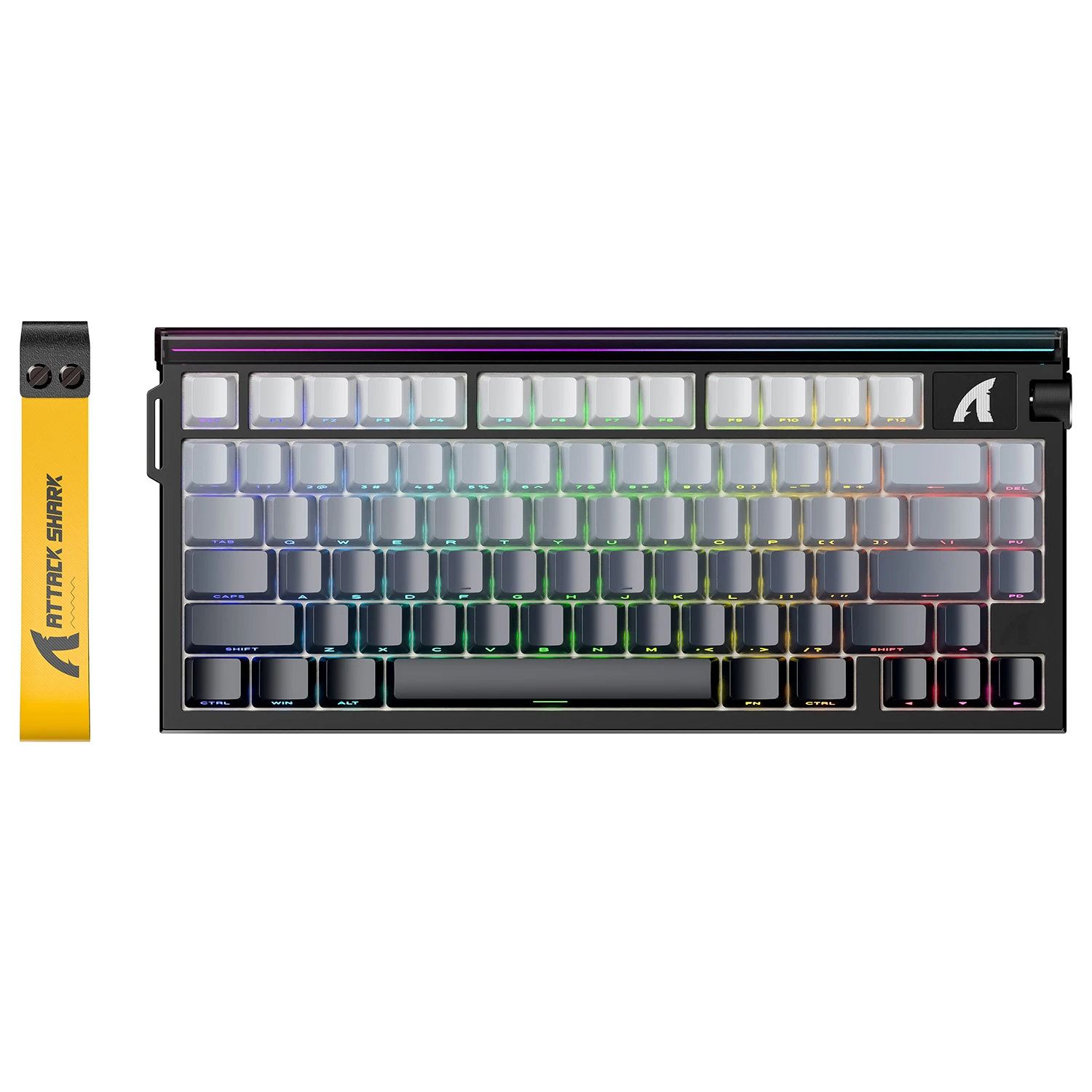 ATTACK SHARK R85HE Gaming Magnetic Switch Keyboard RGB Neon Light