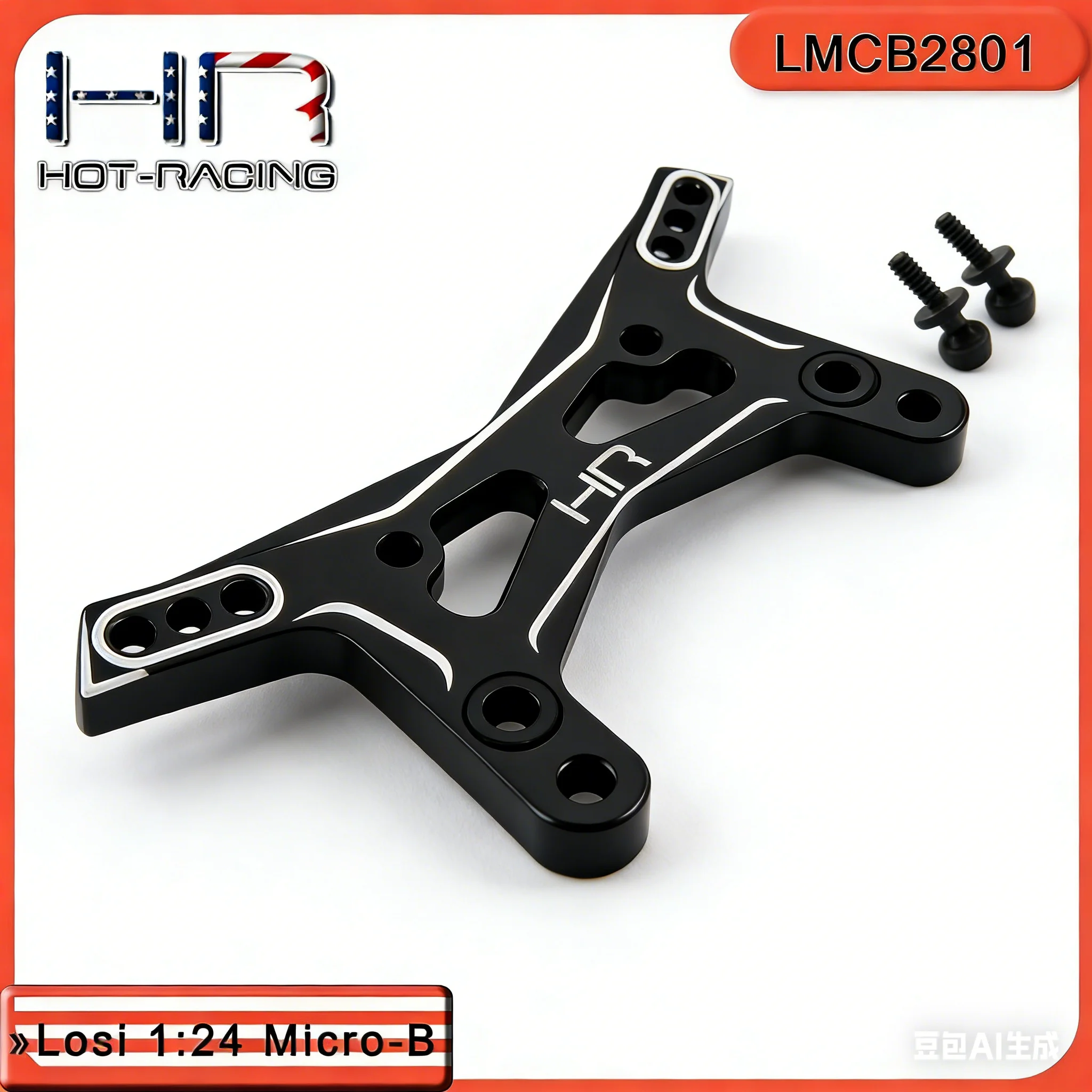 Hot Racing Optional Front Aluminum MULTI MOUNT Shock Tower For Losi Micro B Series