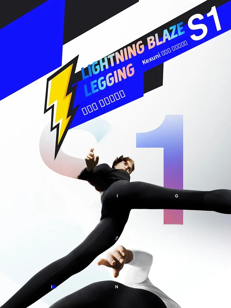 Fitn Lightning Pants S Schlankheits-Trainings-Sportbekleidung Schwarze Hose Keexuennl Damen Baselayer-Hose zur Fettverbrennung