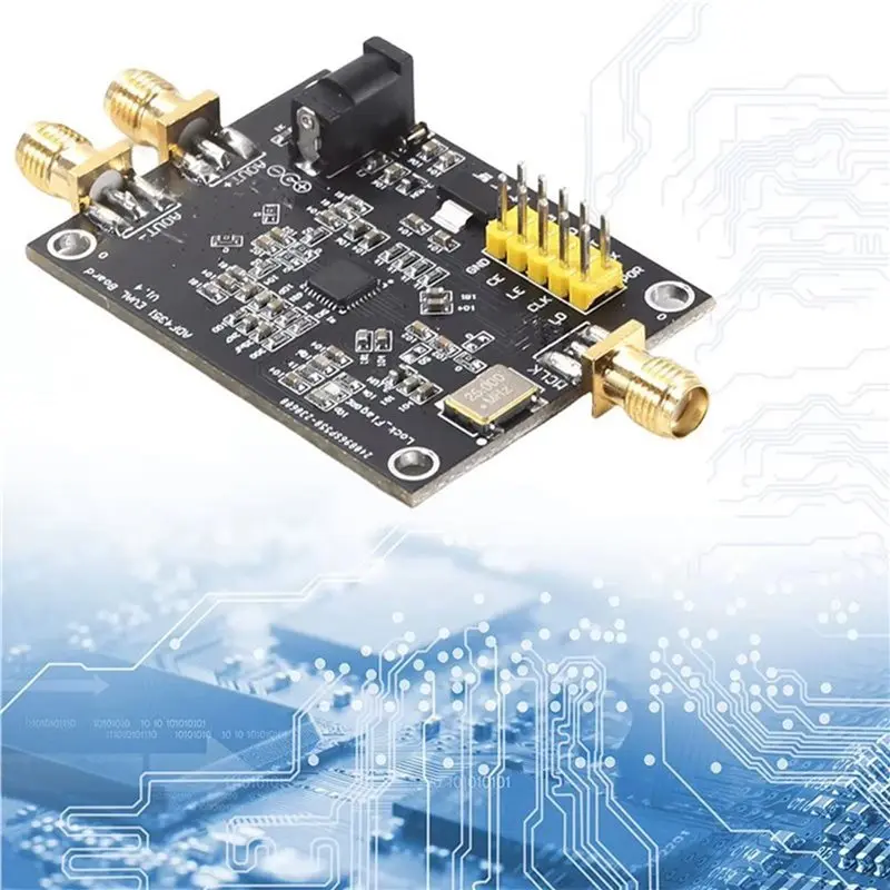 【PHONE ACCESSORY】2X 35M-4.4Ghz PLL RF Signal Source Development Board ADF4351 Signal Generator Module SMA RF Phase-Locked Loop B