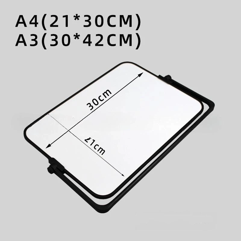 1 Papan Tulis Magnetik Dua Sisi Dapat Dihapus Dengan Pena & Penghapus, Portabel Untuk Catatan Kelas Kantor Rumah, Pengajaran & Presentasi