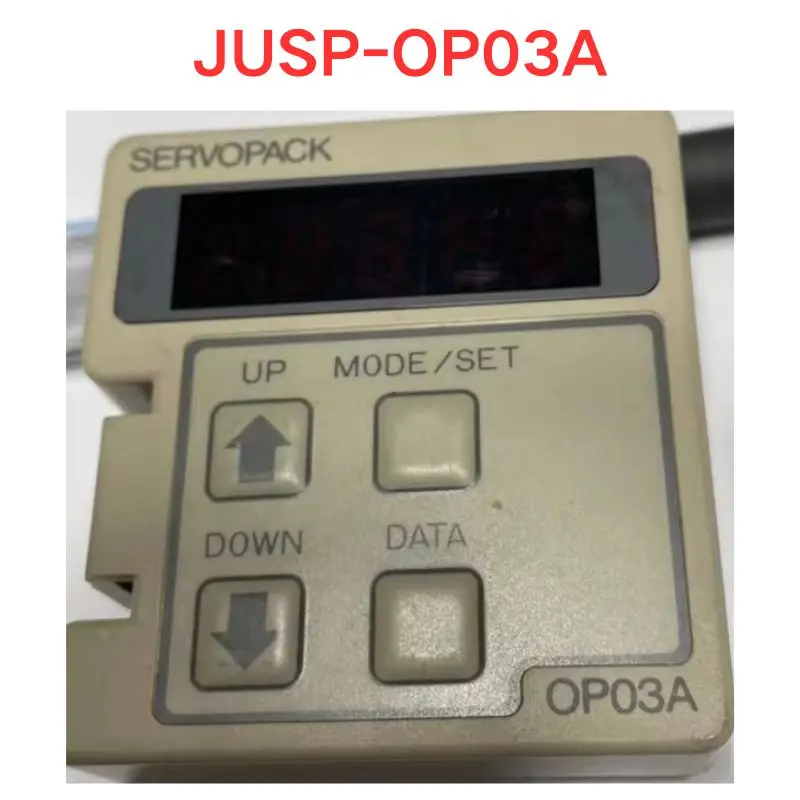 

Used JUSP-OP03A Servo driver control panel Functional test OK