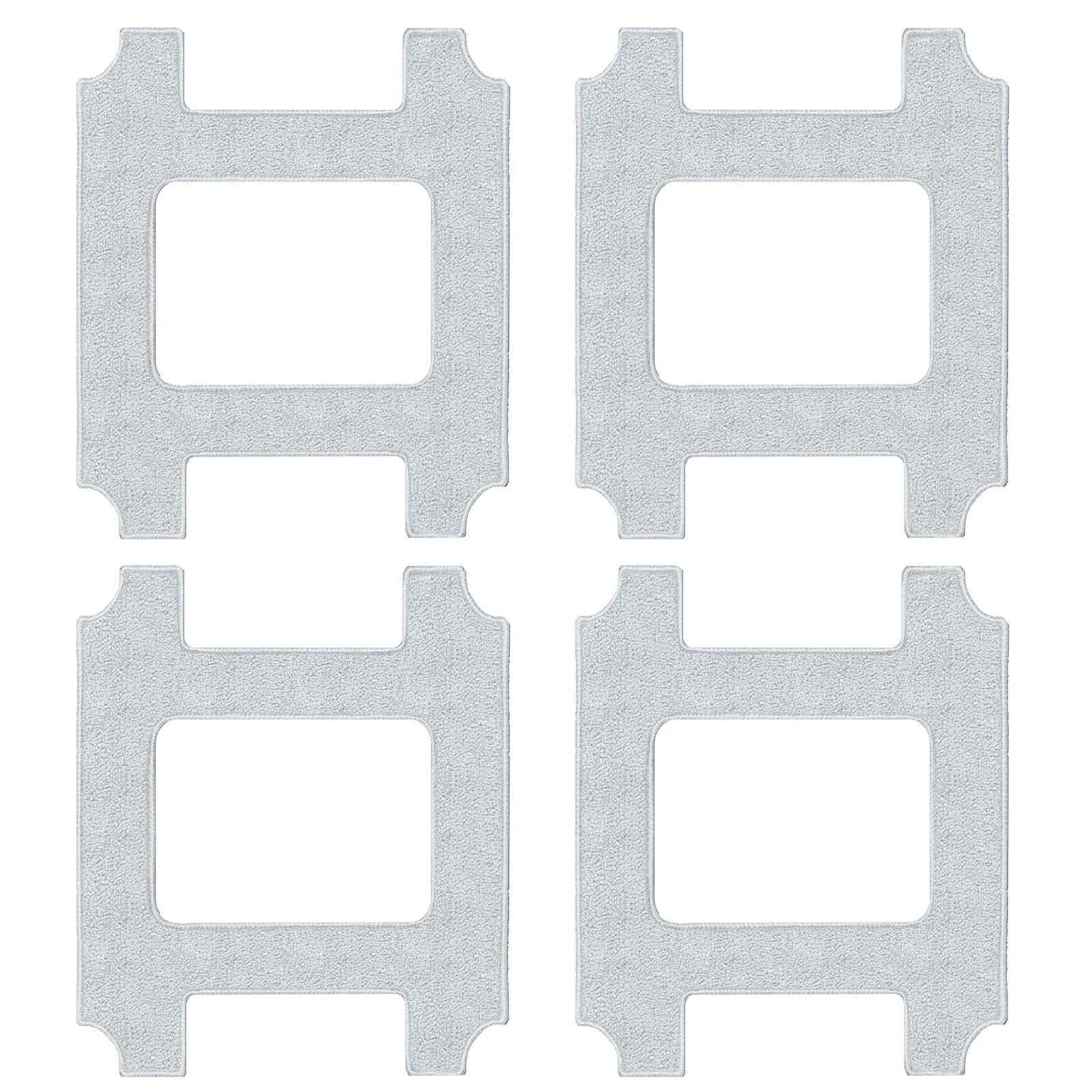 Lubluelu Fensterreinigungsroboter-Mopp-Pads, kompatibel mit Fensterreinigungsmaschine W100 W201 W200, Ersatz-Reinigungstücher