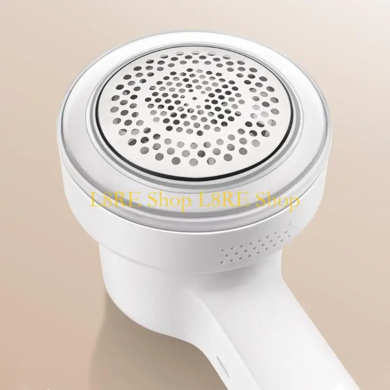 L8RE DigitalDisplay Rechargeable Fabric Shaver Lint Remover Sweater Defuzzer Lints Fuzz Pilling Trimmer for Clothes Furniture