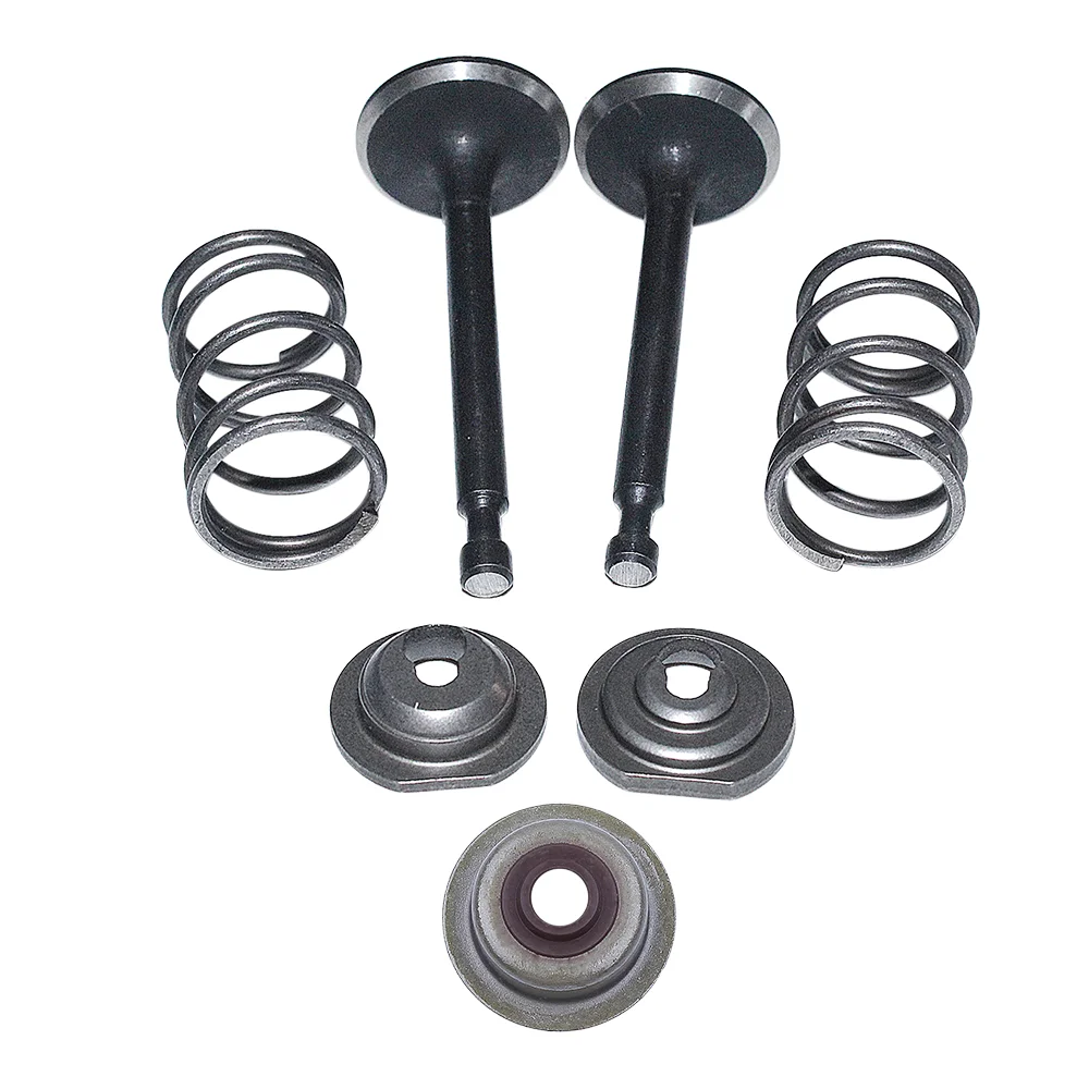 Intake Exhaust Valve Spring Stem Seal Kit For HONDA GX160 GX200 168F 5.5HP 6.5HP 2kw-3kw Gas Engine Motor Generator